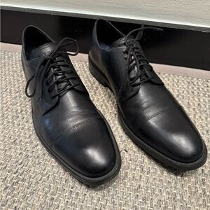 Cole Haan Black Mens Dress Lace Up Shoes Size 11.5 M